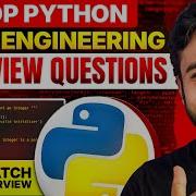 Python Interview Questions For Data Engineering REAL Questions That Decide Your DE Job