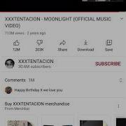 XXXTENTACION MOONLIGHT 1 Hour