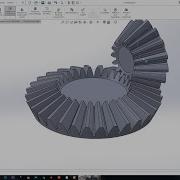 Proper Parametric Involute Bevel Gear Modeling SW Tutorial
