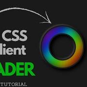 CSS Glowing Gradient Loader Ring Animation With Dark Neumorphism