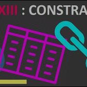 SQL Constraints Data Science Code