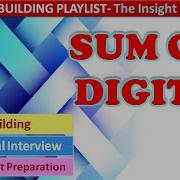 Sum Of Digits Technical Interview Programs Placement Preparations Logic Building Python C