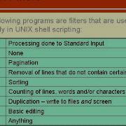 07 Unix Shell Scripting Tutorial Text Processing Part 1