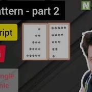 Star Pattern 2 Printing Star In JS Down Triangle Right Triangle