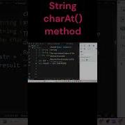 String CharAt Method In JavaScript