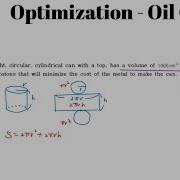 Differentiation HOW TO Optimization Problems Oil Can