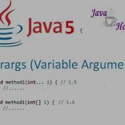 Variable Arguments In Java 5