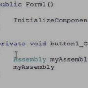 Loading A NET DLL Using Reflection