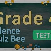Science Quiz Bee For Grade 4 Quiz 1 Tests By BrainYs