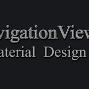 Material Design How To Create NavigationView