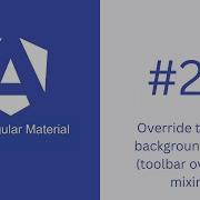 Override Toolbar Background Color Toolbar Override Mixin