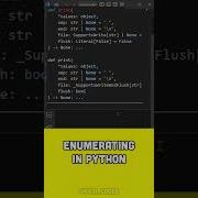 Enumerate Function In Python Python Coding Shorts
