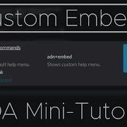 Creating Custom Embeds Discord JDA Java Mini Tutorial
