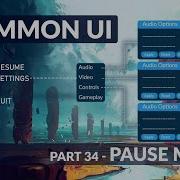Pause Menu With Common UI Unreal Common UI Menu System 34