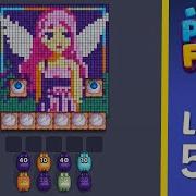 Pixel Flow Level 593 Solution Walkthrough