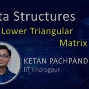 Data Structures 2 2 Lower Triangular Matrix 2D Arrays