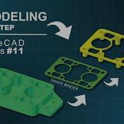 FreeCAD 1 1 Basics Exercise 11 PartDesign Shape Binder Tool
