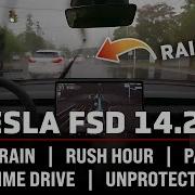 Tesla FSD 14 2 1 Mad Max под проливным дождём шокирующий результат