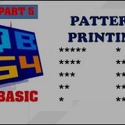 STRING PATTERN PRINTING In QBasic Part 4 Using LEFT Make Easy