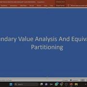 What Is Boundary Value Analysis And Equivalence Partitioning