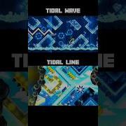 Tidal Wave Vs Tidal Line Geometry Dash 2 2 Shorts