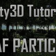 Unity4 Creating Falling Leaves Shuriken Particle Effect
