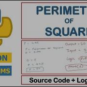 Python Program To Find Perimeter Of Square
