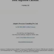 Data Migration Checklist