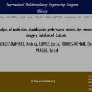 Analysis Of Multi Class Classification Performance Metrics For Remote Sensing Imagery Imbalanced