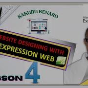 Lesson 4 UNEB ICT Sample Item 2 On Website Design Attempted Using Expression Web 4