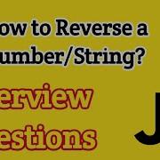 Javascript Interview Questions Reverse A Number String In English