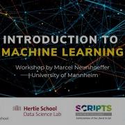 Introduction To Machine Learning Data Science Summer School