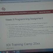 Week 8 Programming Solution Nptel Programming Data Structures And Algorithms Using Python 2020