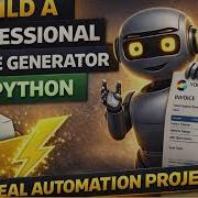 Build A Professional Invoice Generator In Python Real Automation Project