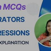 Part 1 Java MCQ Questions And Answers Operators And Expressions