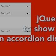 10 Accordion Formatting With JQuery UI