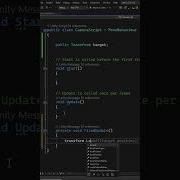 Unity Easy Camera Follow Using LookAt Unity C Scripting Tutorial