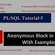 Oracle PL SQL Tutorial 5 Anonymous Block In PL SQL With Examples In Hindi Javainhand Tutorial