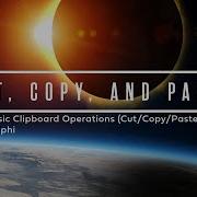 Cutting Copying And Pasting Text In Delphi How To Cut Copy And Paste Text Delphi Clipboard