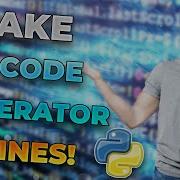 MAKE QR CODE GENERATOR IN 3 LINES OF PYTHON