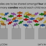 Using Division To Solve One Step Algebraic Equations Visual Math Talk SILENT SOLUTION ANIMATION