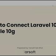 How To Connect PHP Laravel 10 To Oracle 10g