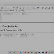 Lab 6 Part 3 Input Output Redirection In Linux