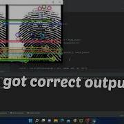 Finger Print Detection Project In Python Projects Fingerprint Python Coding