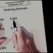 Ordering Decimals MP