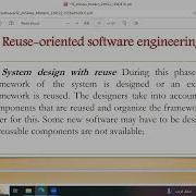 6 Reuse Oriented Software Engineering