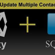 Update Multiple Contacts Develop Unity Apps With SQLite Database 17 17