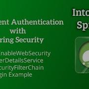 Реализация аутентификации с помощью Spring Security