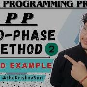 Two Phase Method Introduction Simplex Method Lpp Engineeringmaths Operationresearch