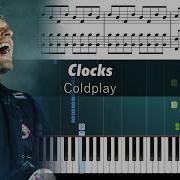 Coldplay Clocks Accurate Piano Tutorial With Sheet Music